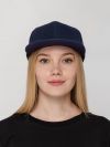 Бейсболка Snapback с прямым козырьком, темно-синяя фото 5 &mdash; MT Group