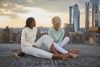 Свитшот женский BNC Inspire (Organic), фиолетовый фото 6 &mdash; MT Group