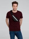 Поясная сумка tagBag со светоотражающим элементом, черная фото 8 &mdash; MT Group