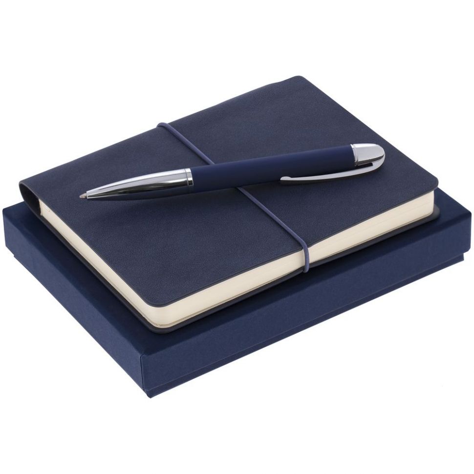 Набор Business Diary Mini, синий фото 1 &mdash; MT Group