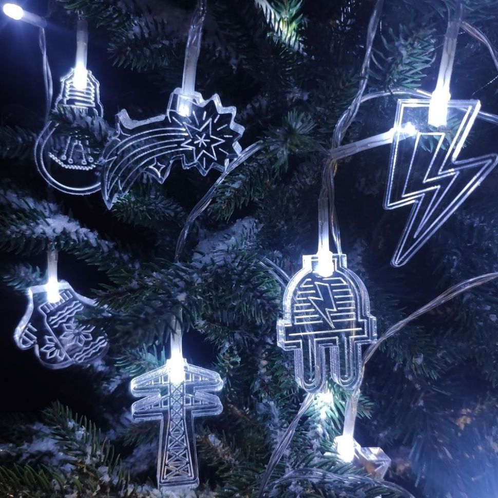 Светодиодная гирлянда Xmas Power, энергетика фото 1 &mdash; MT Group